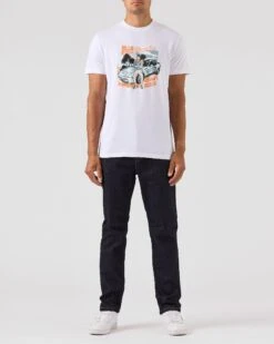 Weekend Offender 944 Graphic T-Shirt White -Warm Knit Wear Sales PTAW2306 944 WHITE 0056