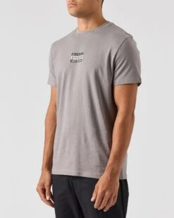 Weekend Offender Explicit Graphic T-Shirt Light Grey -Warm Knit Wear Sales PTAW2307 EXPLICIT LIGHT GREY 0699 MODEL