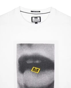 Weekend Offender Trip Graphic T-Shirt White -Warm Knit Wear Sales PTAW2308 TRIP WHITE 6125