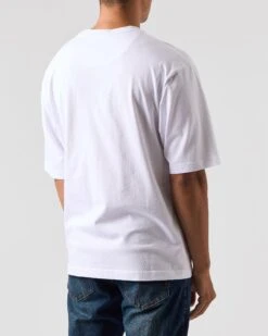 Weekend Offender Aciiid Oversized Graphic T-Shirt White -Warm Knit Wear Sales PTAW2309 ACIIID WHITE 0314 MODEL
