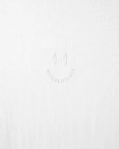 Weekend Offender Smile Graphic T-Shirt White -Warm Knit Wear Sales PTAW2314 SMILE WHITE6352