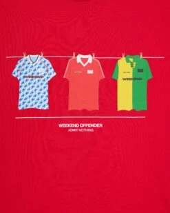 Weekend Offender United Shirts T-Shirt Red -Warm Knit Wear Sales PTSS23 MANCHESTER UNITED RED 0179