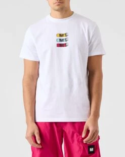 Weekend Offender Clipper Graphic T-Shirt White -Warm Knit Wear Sales PTSS2314 CLIPPER WHITE 4516