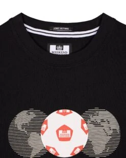 Weekend Offender Mexico Graphic T-Shirt Black -Warm Knit Wear Sales PTSS2402 MEXICO BLACK 7198