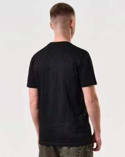Weekend Offender Madness Graphic T-Shirt Black -Warm Knit Wear Sales PTSS2405 MADNESS BLACK 6405 MODEL
