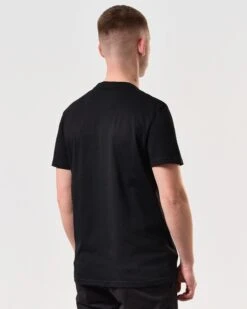 Weekend Offender Shoom Graphic T-Shirt Black -Warm Knit Wear Sales PTSS2410 SHOOM BLACK 5863 MODEL