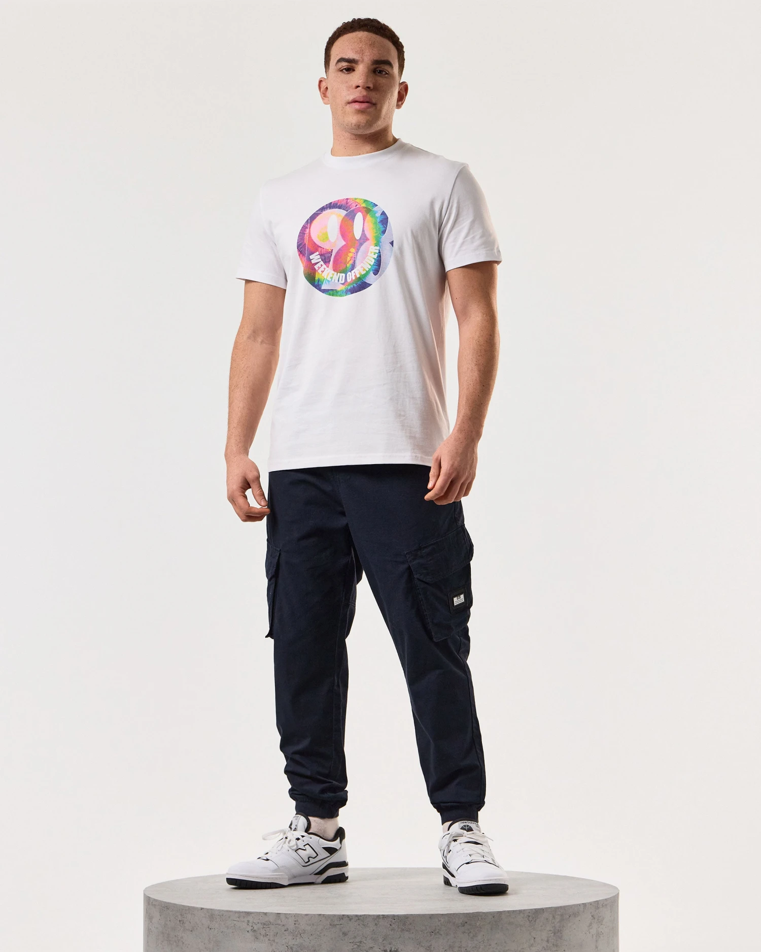 Weekend Offender Pianemo Cargo Pants Navy 2 Weekend Offender Pianemo Cargo Pants Navy - Image 2