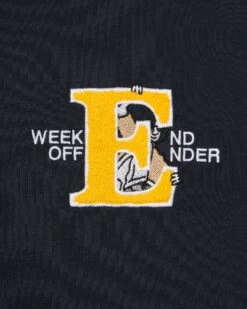 Weekend Offender Ryder Graphic T-Shirt Navy -Warm Knit Wear Sales PTSS2412 RYDER NAVY 3434