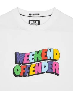 Weekend Offender Hallelujah Graphic T-Shirt White -Warm Knit Wear Sales PTSS2413 HALLELUJAH WHITE 2958