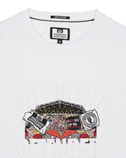 Weekend Offender Pyramid Graphic T-Shirt White -Warm Knit Wear Sales PTSS2414 PYRAMID WHITE 3452