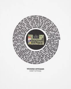 Weekend Offender Resurrection Graphic T-Shirt White -Warm Knit Wear Sales PTSS2418 RESURRECTION WHITE 3343