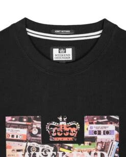 Weekend Offender Keyte Graphic T-Shirt Black -Warm Knit Wear Sales PTSS2419 KEYTE BLACK 7192copy