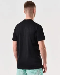 Weekend Offender Bonpensiero Graphic T-Shirt Black -Warm Knit Wear Sales PTSS2420 BONPENSIERO BLACK 6240 MODEL