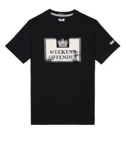 Weekend Offender Bonpensiero Graphic T-Shirt Black