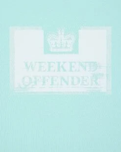 Weekend Offender Bonpensiero Graphic T-Shirt Celeste Green -Warm Knit Wear Sales PTSS2420 BONPENSIERO CELESTE 3624