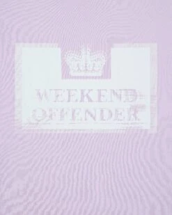 Weekend Offender Bonpensiero Graphic T-Shirt Periwinkle -Warm Knit Wear Sales PTSS2420 BONPENSIERO PERIWINKLE 3629