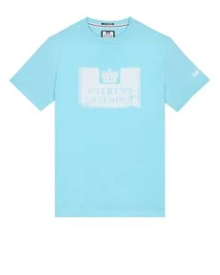 Weekend Offender Bonpensiero Graphic T-Shirt Saltwater Blue