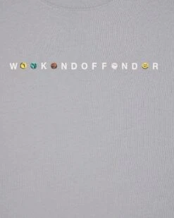 Weekend Offender Max Graphic T-Shirt Smokey Grey -Warm Knit Wear Sales PTSS2421 MAX SMOKEY 2991