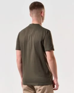 Weekend Offender Cassettes Graphic T-Shirt Castle Green -Warm Knit Wear Sales PTSS2424 CASSSETS CASTLE GREEN 5820 MODEL