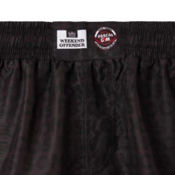 Weekend Offender Pascal Gym Rashguard And Shorts Set Black -Warm Knit Wear Sales Pascal Rashset DetailB