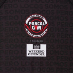 Weekend Offender Pascal Gym Rashguard And Shorts Set Black -Warm Knit Wear Sales Pascal Rashset DetailH