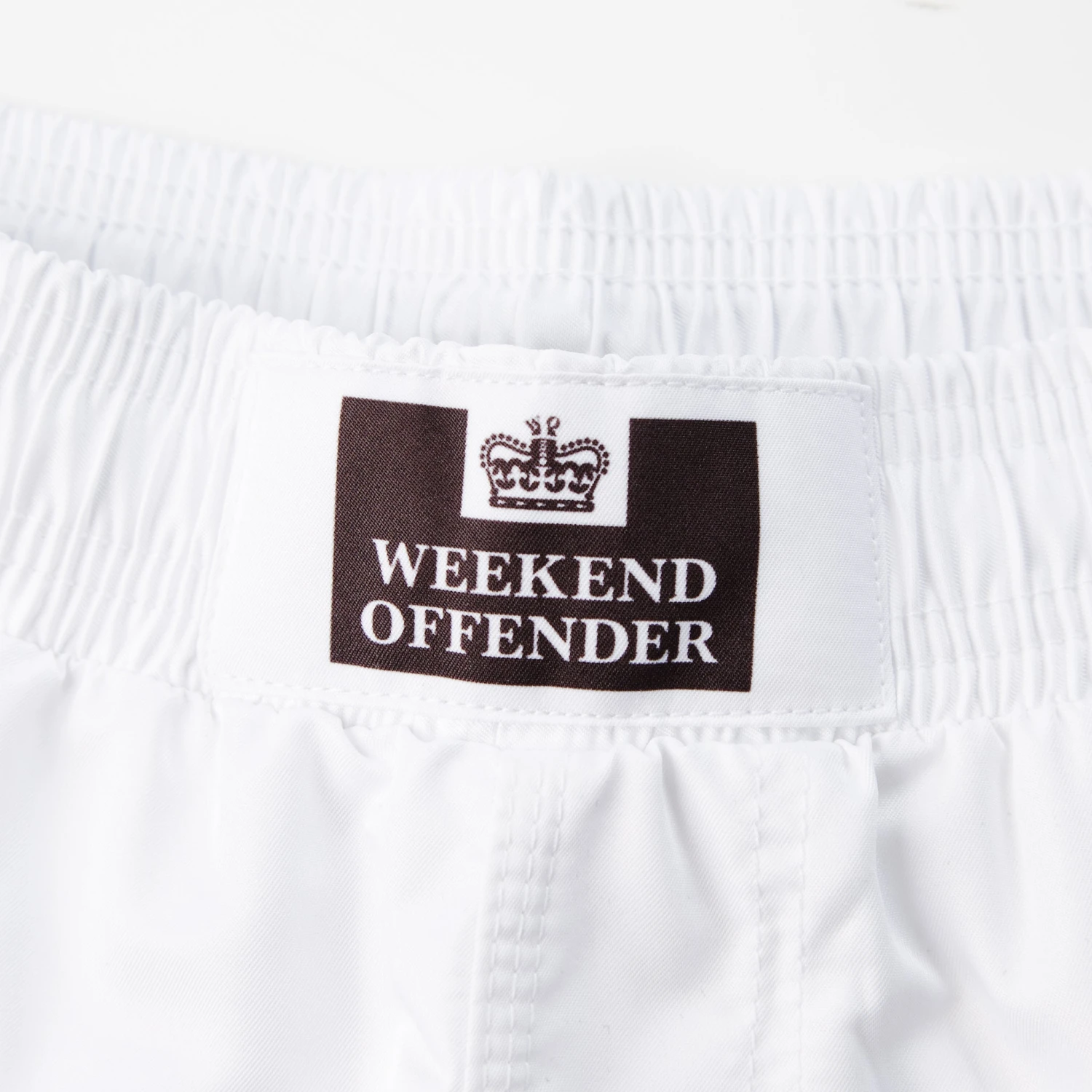 Weekend Offender Rashguard And Shorts Set White 8 Weekend Offender Rashguard And Shorts Set White - Image 8