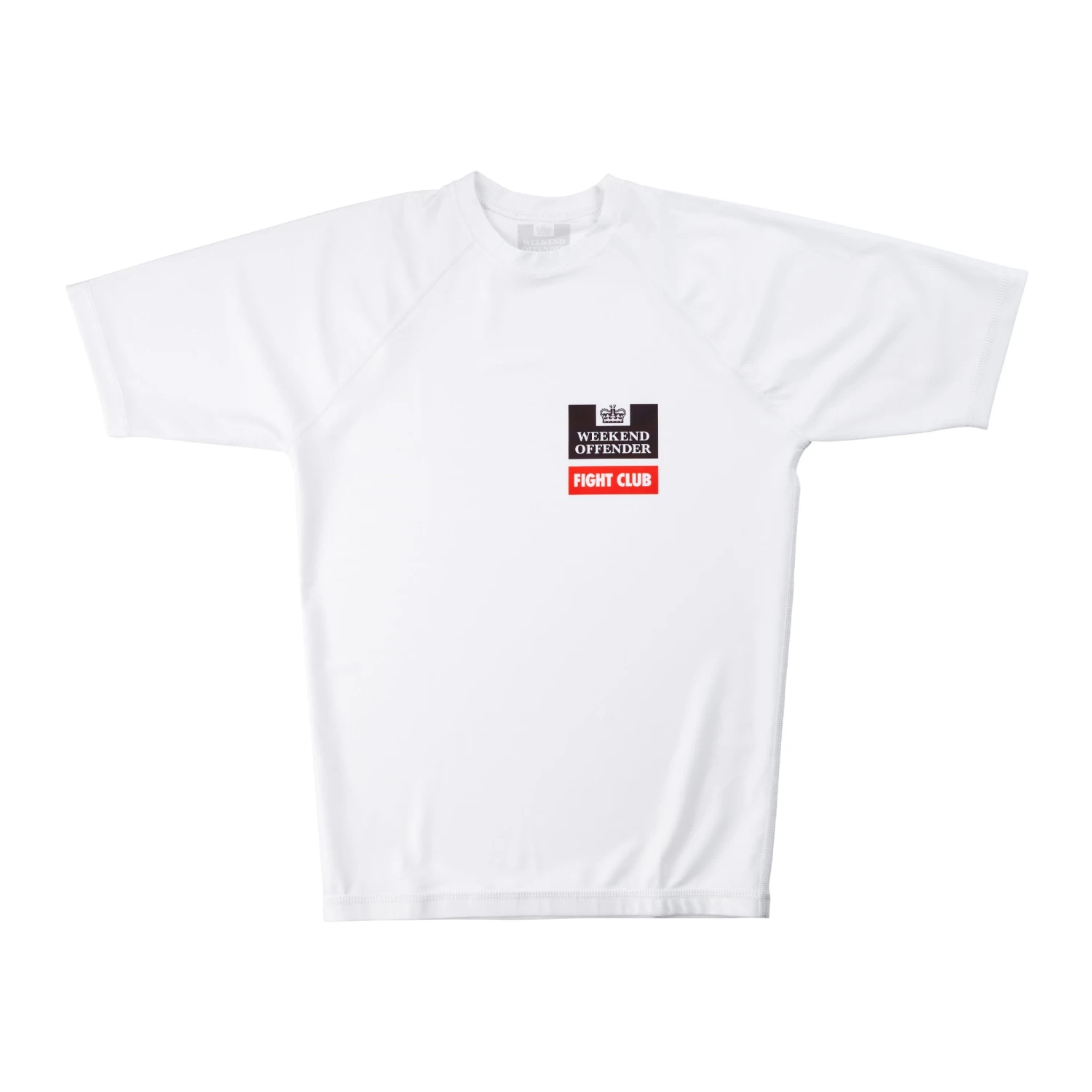 Weekend Offender Rashguard And Shorts Set White 2 Weekend Offender Rashguard And Shorts Set White - Image 2