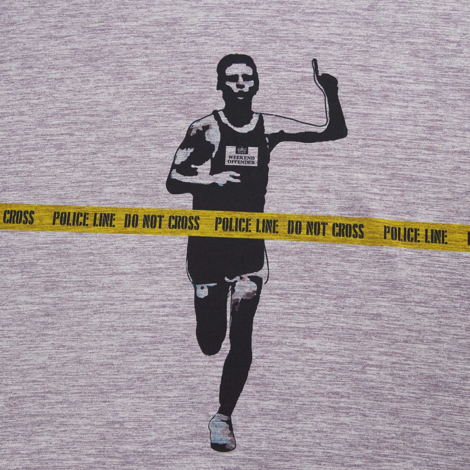 Weekend Offender Running Club T-Shirt Grey 5 Weekend Offender Running Club T-Shirt Grey - Image 5