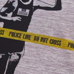 Weekend Offender Running Club Set Of 3 -Warm Knit Wear Sales RUNNING CLUB POLICE LINE TEE DETAIL 3