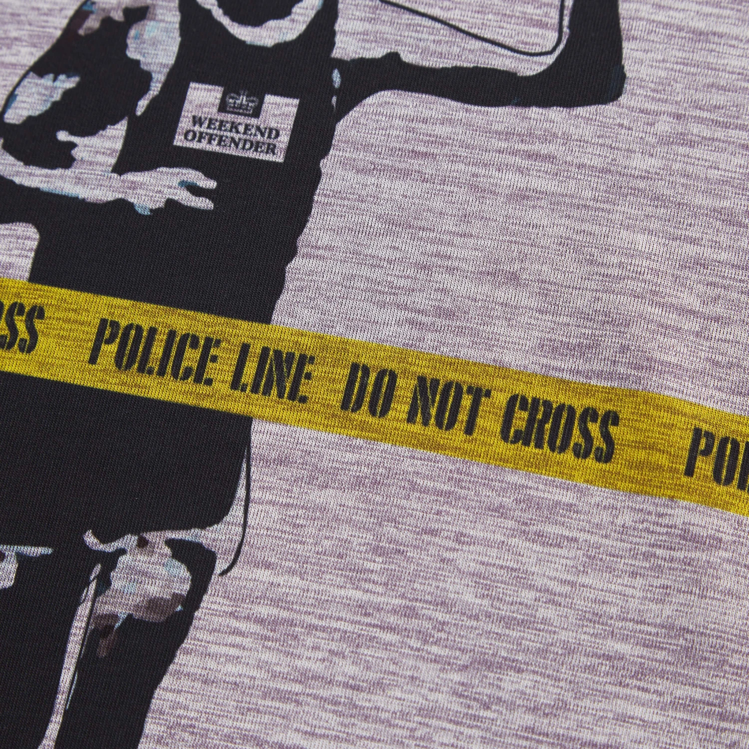 Weekend Offender Running Club T-Shirt Grey 3 Weekend Offender Running Club T-Shirt Grey - Image 3