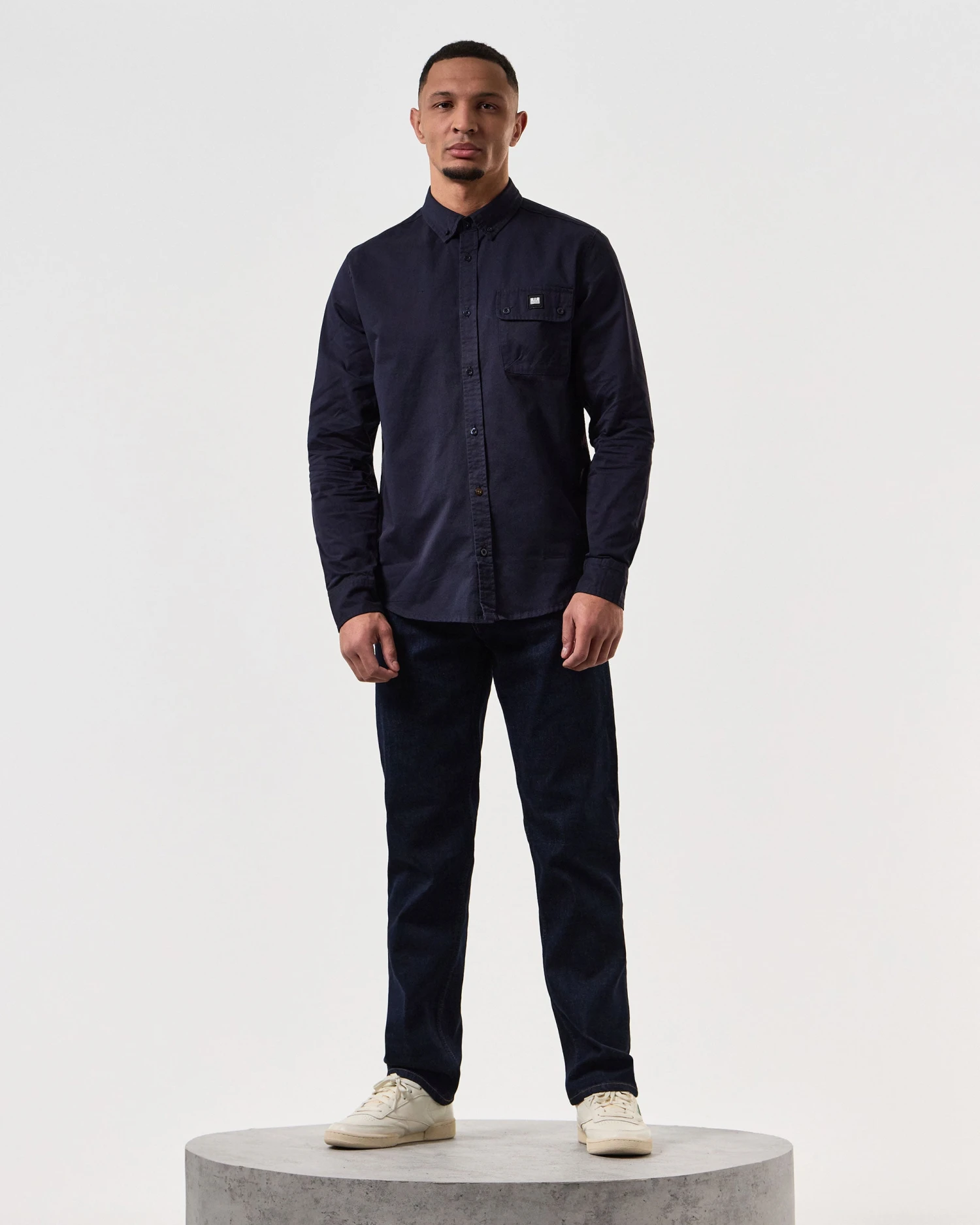 Weekend Offender Postiano Casual Ranger Shirt Navy 2 Weekend Offender Postiano Casual Ranger Shirt Navy - Image 2