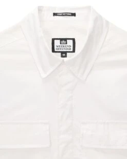 Weekend Offender Janeret Shirt White -Warm Knit Wear Sales SHAW2304 JANERET WHITE 4534