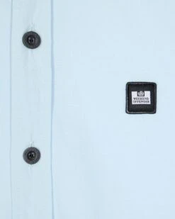 Weekend Offender Barboza Poplin Shirt Mineral -Warm Knit Wear Sales SHSS23 04 BARBOZA MINERAL 0033