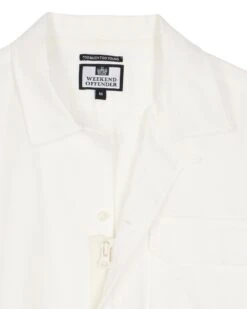 Weekend Offender Wilde Shirt White -Warm Knit Wear Sales SHSS23 07 WILDE WHITE 0044