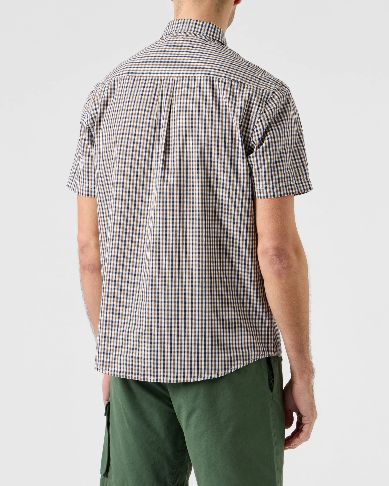 Weekend Offender Joyce Poplin Shirt House Check 4 Weekend Offender Joyce Poplin Shirt House Check - Image 4