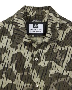 Weekend Offender Monuriki Shirt Castle Green Rain Camo -Warm Knit Wear Sales SHSS2404 MONURIKI CAMO CASTLE GREEN 10414 10277375 65b9 4d57 8c11 44ef0b429b2e