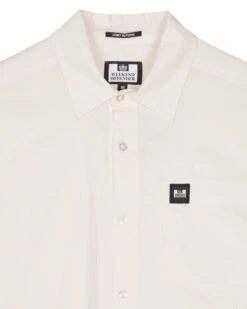 Weekend Offender Borak Short Sleeve Shirt White 9 Weekend Offender Borak Short Sleeve Shirt White -Warm Knit Wear Sales SHSS2405 BORAK WHITE 11772
