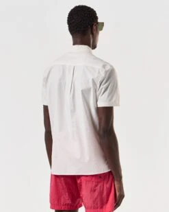 Weekend Offender Borak Short Sleeve Shirt White 8 Weekend Offender Borak Short Sleeve Shirt White -Warm Knit Wear Sales SHSS2405 BORAK WHITE 6850