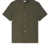 Weekend Offender Barboza Pocket Shirt Castle Green