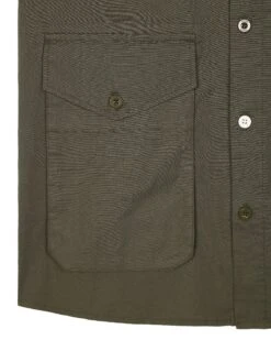 Weekend Offender Barboza Pocket Shirt Castle Green -Warm Knit Wear Sales SHSS2408 BARBOZA CASTLE GREEN 11753