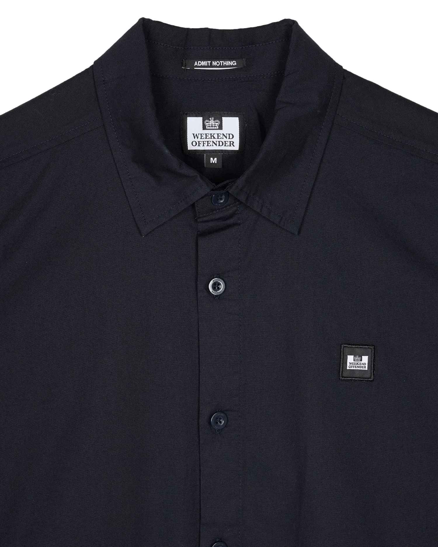 Weekend Offender Barboza Pocket Shirt Navy 5 Weekend Offender Barboza Pocket Shirt Navy - Image 5