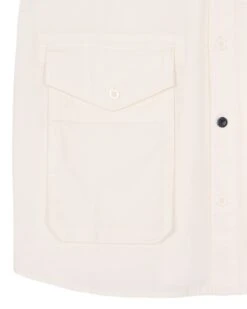 Weekend Offender Barboza Pocket Shirt White -Warm Knit Wear Sales SHSS2408 BARBOZA WHITE 11745