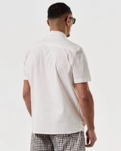 Weekend Offender Barboza Pocket Shirt White -Warm Knit Wear Sales SHSS2408 BARBOZA WHITE 7435
