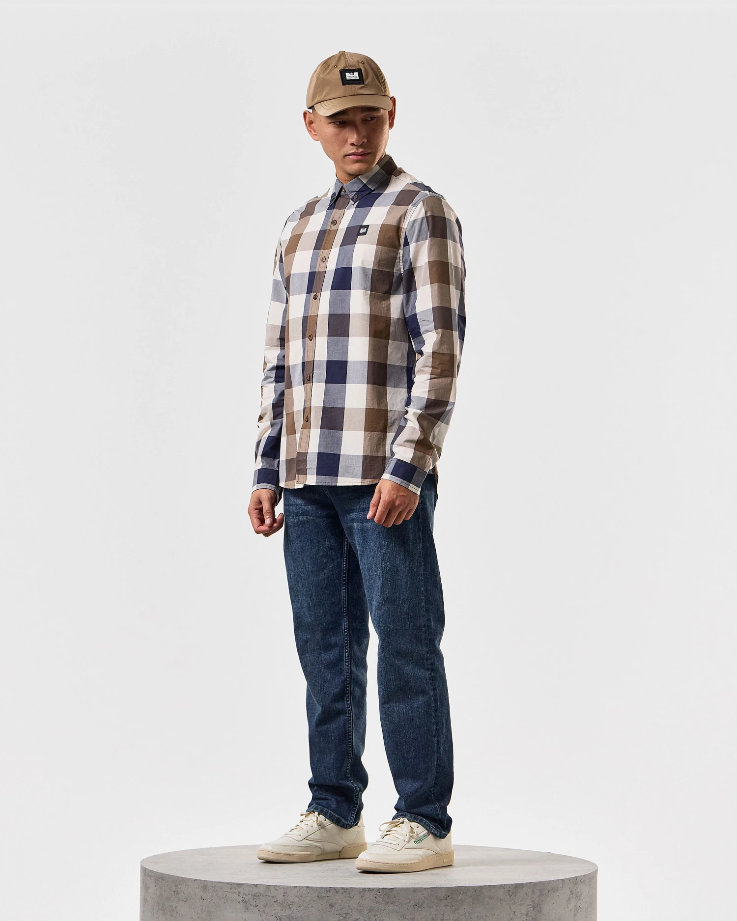 Weekend Offender Lisbon Shirt Large House Check 2 Weekend Offender Lisbon Shirt Large House Check - Image 2