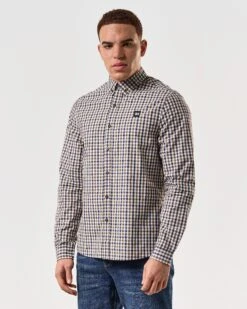 Weekend Offender Lisbon Shirt Mid House Check -Warm Knit Wear Sales SHSS2410 LISBON MID HOUSE CHECK 4715 MODEL