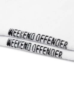 Weekend Offender Keep The Faith Sports Socks White Pack Of 3 7 Weekend Offender Keep The Faith Sports Socks White Pack Of 3 -Warm Knit Wear Sales SOCKS PACK OF 3 FO MONDAYS WHITE 1162