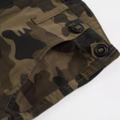 Weekend Offender New Jersey Cargo Shorts Camou 15 Weekend Offender New Jersey Cargo Shorts Camou -Warm Knit Wear Sales SS21 STSS21 14 NEW JERSEY CAMOU DETAIL 3