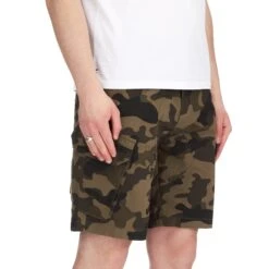 Weekend Offender New Jersey Cargo Shorts Camou 11 Weekend Offender New Jersey Cargo Shorts Camou -Warm Knit Wear Sales SS21 STSS21 14 NEW JERSEY CAMOU MODEL ANGLE 2