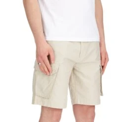 Weekend Offender New Jersey Cargo Shorts Plaster 11 Weekend Offender New Jersey Cargo Shorts Plaster -Warm Knit Wear Sales SS21 STSS21 14 NEW JERSEY PLASTER MODEL ANGLE 2