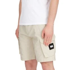 Weekend Offender New Jersey Cargo Shorts Plaster 12 Weekend Offender New Jersey Cargo Shorts Plaster -Warm Knit Wear Sales SS21 STSS21 14 NEW JERSEY PLASTER MODEL ANGLE